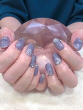 グラント(NAIL SALON&SCHOOL grant)/グレージュカラーネイル