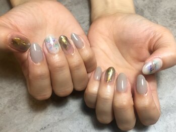 イデアル(ideal)/ジェルデザインフリー5本アート