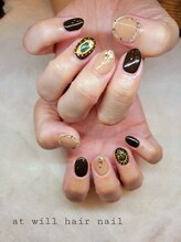 アット ウィル ヘアー ネイル(at will hair nail)/定額デザイン¥7,040(寺井)