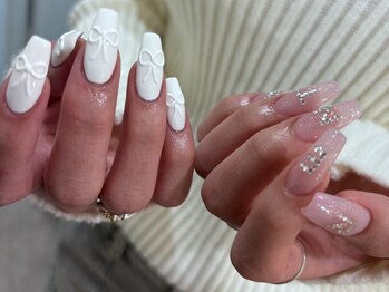 シェリーラメール 原宿店(cherie la mer)/ちぐはぐネイル