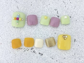 インミニネイルサロン 上野御徒町(INMENE)/フット定額B ¥7700