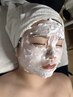 【8月★毛穴洗浄/美白】濃密炭酸洗顔＋小顔＋美白パック仕上げ♪60分