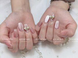 #ワンホンちゅるちゅるネイル