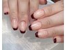 平日16時まで限定＜HAND＞オフ無料☆フレンチネイル¥7000→￥5000