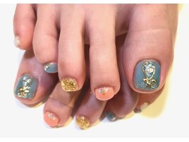 ～キラキラ大人Footネイル～