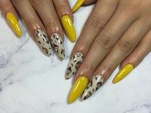 ラウト デコレーションアンドネイルサロン(Lauto Decoration&Nail Salon)/ヒョウ柄スカルプネイル