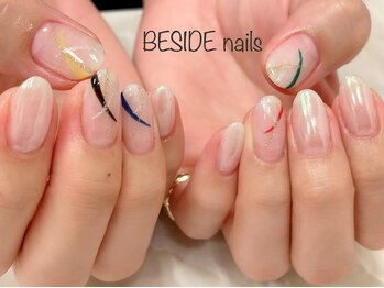 ビサイドネイルアート(BESIDE NAIL Art)/シンプルネイル