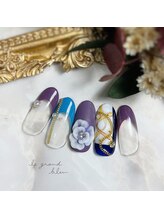 ルグランブルー(le grand bleu)/【3dフラワーデザインコース】