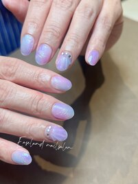 持ち込みデザインA|海ネイル