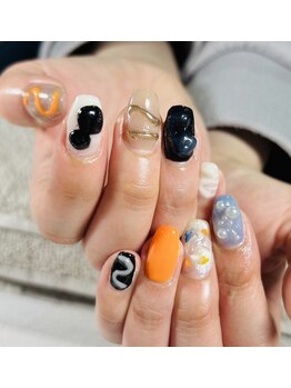 スターダストネイル/【ハンド】ジェル盛り放題¥5900
