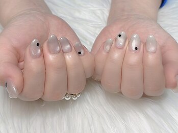 ヒールネイル(heal nail)/magグラデーション×heart~