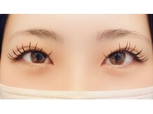 クリア アイラッシーズ アンド ネイルサロン シャイン(CLEAR & SHINE)/オフ+フラット100本+＆healthy