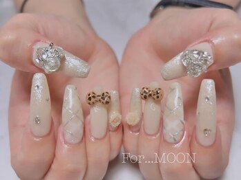 フォームーンネイル(For...Moon nail)の写真/【阪神西宮から徒歩１分！アクセス◎】自爪を傷つけないフィルイン対応サロン☆落ち着き空間でゆったり♪