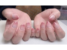 メオネイル(MEO NAIL)/ピンクグラデーションネイル