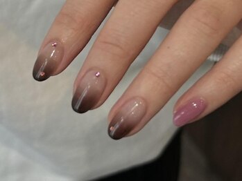 ヤーム アズ エティル(Yarm As Etel)/pink×brown