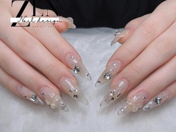 ゼン ネイル デザイン 池袋(ZEN NAIL DESIGN)/長さだしやり放題×つけ放題