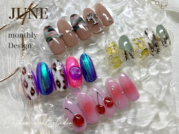 カシュー(Cashew)の写真/【Cashewのアートは可愛い!!】"美フォルム×ハイセンス"トレンド~個性派まで◎独自のアートはファン多数♪