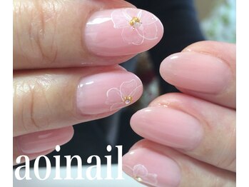 アオイネイル(aoinail)/フラワーアート☆桜