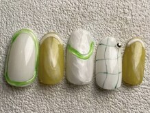 レイネイル 岐阜茜部店(RAY NAIL)/ピスタチオニュアンスネイル