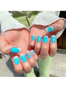 スマイル ネイル ラボラトリー(Smile nail laboratory)/premium/イースターフレンチ