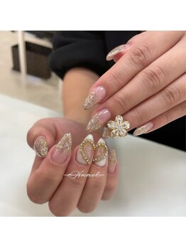 エンネイル(eN nail)/キラキラパーツネイル