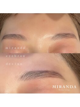 ミランダ(MIRANDA)/ブロウリフト◇眉パーマ
