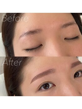 ホワイトアイ 新潟駅前(WHITE EYE)/ナチュラル眉