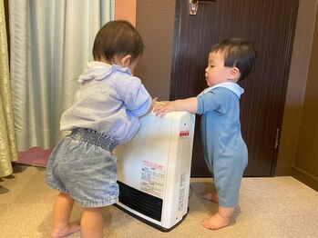 子育てママの整体サロン/施術中のお子様の様子