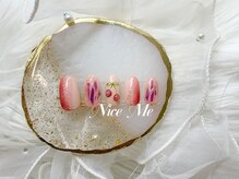 ナイスミー(Nice Me)/ぷっくりさくらんぼネイル