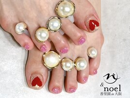 フット ハートネイル