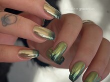 ルカ 原宿(lux)/メタリックグラデネイル