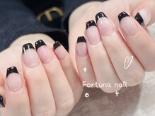 フォルトゥーナ 神田(Fortuna)/大人シンプル　黒フレンチ　