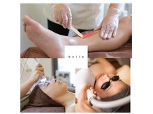 ベル(belle)の雰囲気（光脱毛、ワックス脱毛、シュガーリング脱毛で全身ツルツル♪）