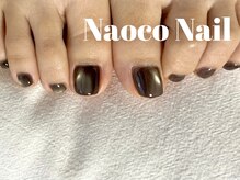 ナオコネイル(Naoco Nail)の雰囲気（【フットネイル】角質ケア付＊マグネット・ブラウン＊カルジェル）