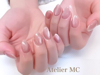 春色マグネットネイル