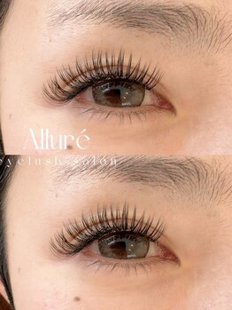 アリュール(Allure’)の写真/豊富なエクステメニューと技術であなただけのデザインをご提案！理想の長さとボリュームを実現いたします♪
