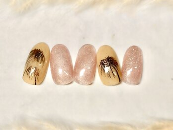 ネウィ ネイル 銀座(newi nail)/パラジェル　ビーチネイル