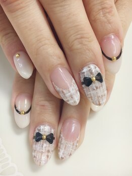 ネイルサロン ティアラリュクス 市川北口店(Tiara Luxe)/ツイード