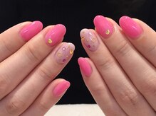 ヘアーアンドネイルマニッシュ(hair＆nail Manish)/ピンキーネイル