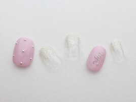 ワイヤーニュアンスネイル♪