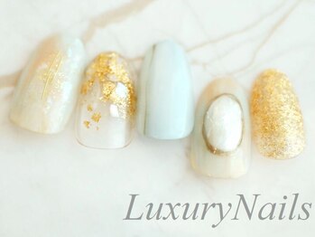 ラグジュアリーネイルズ タカダノババ(Luxury Nails Takadanobaba)/手作り*ブローチ