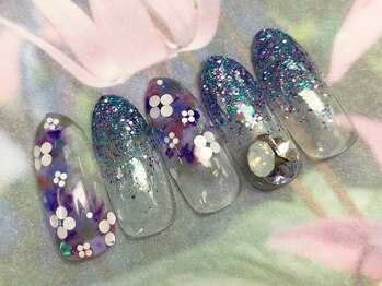 ネイルサロン マハロ(Nail salon MaHaLo)/新規付替オフ込☆ハンド¥7950