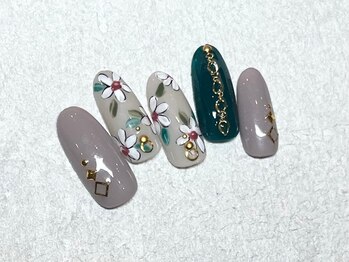 プルメリア(PLUMERIA)/9月定額デザインコース