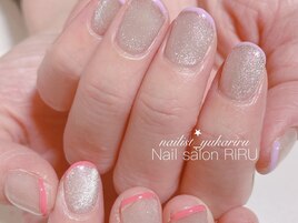 マグネット×極細ラインフレンチ