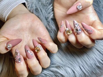 ルビーネイル 太閤通駅店(RUBY NAIL)/10本スカルプフリーデザイン