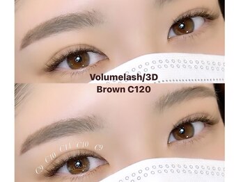 アイラッシュサロン ブラン イオンモール堺鉄砲町店(Eyelash Salon Blanc)/ボリュームラッシュ 4D(3D)120束