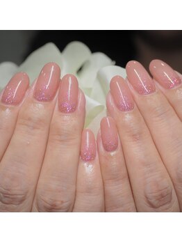 ネイルサロン イツキ(itsuki)/キラキラバーチャルグラデ