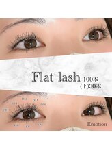 エモーション(Emotion)/上下マツエクで華やか