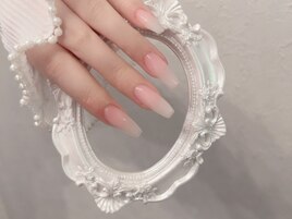 ミルキーちゅるんネイル