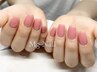 【ネイル初心者の方にまずは★】ワンカラーネイル　¥5100～　90分